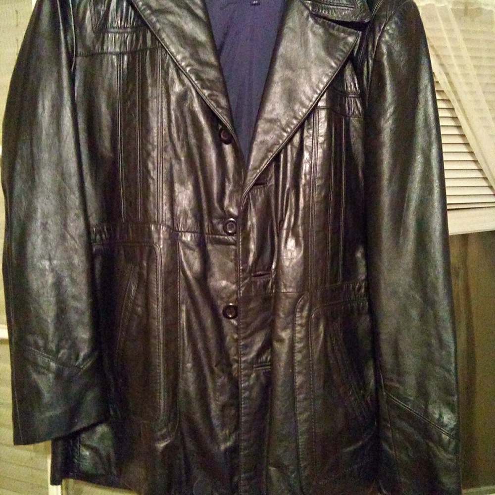 Genuine  vintage leather jacket